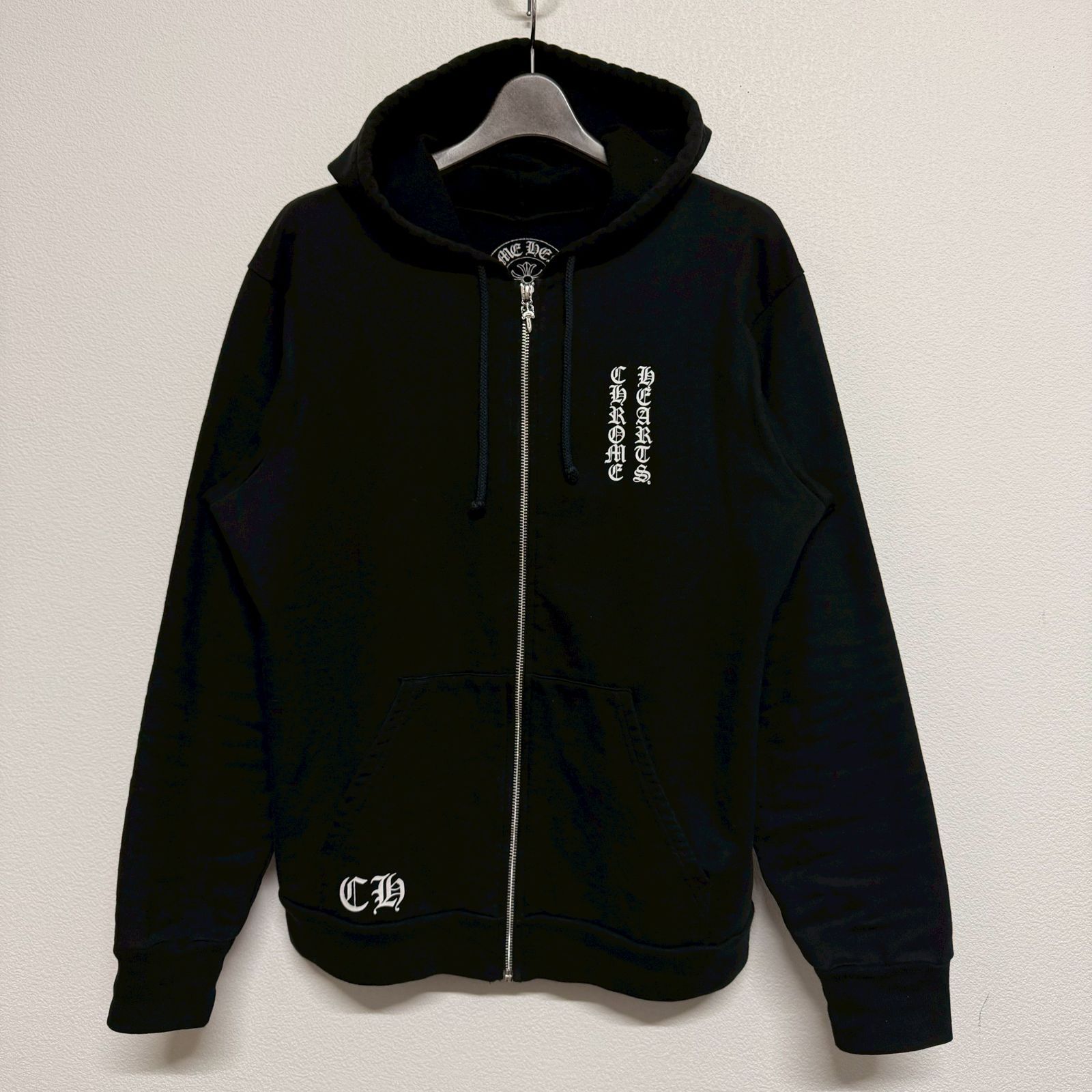 CHROME HEARTS Vertical クロムハーツ バーティカル ロゴ ジップ 
