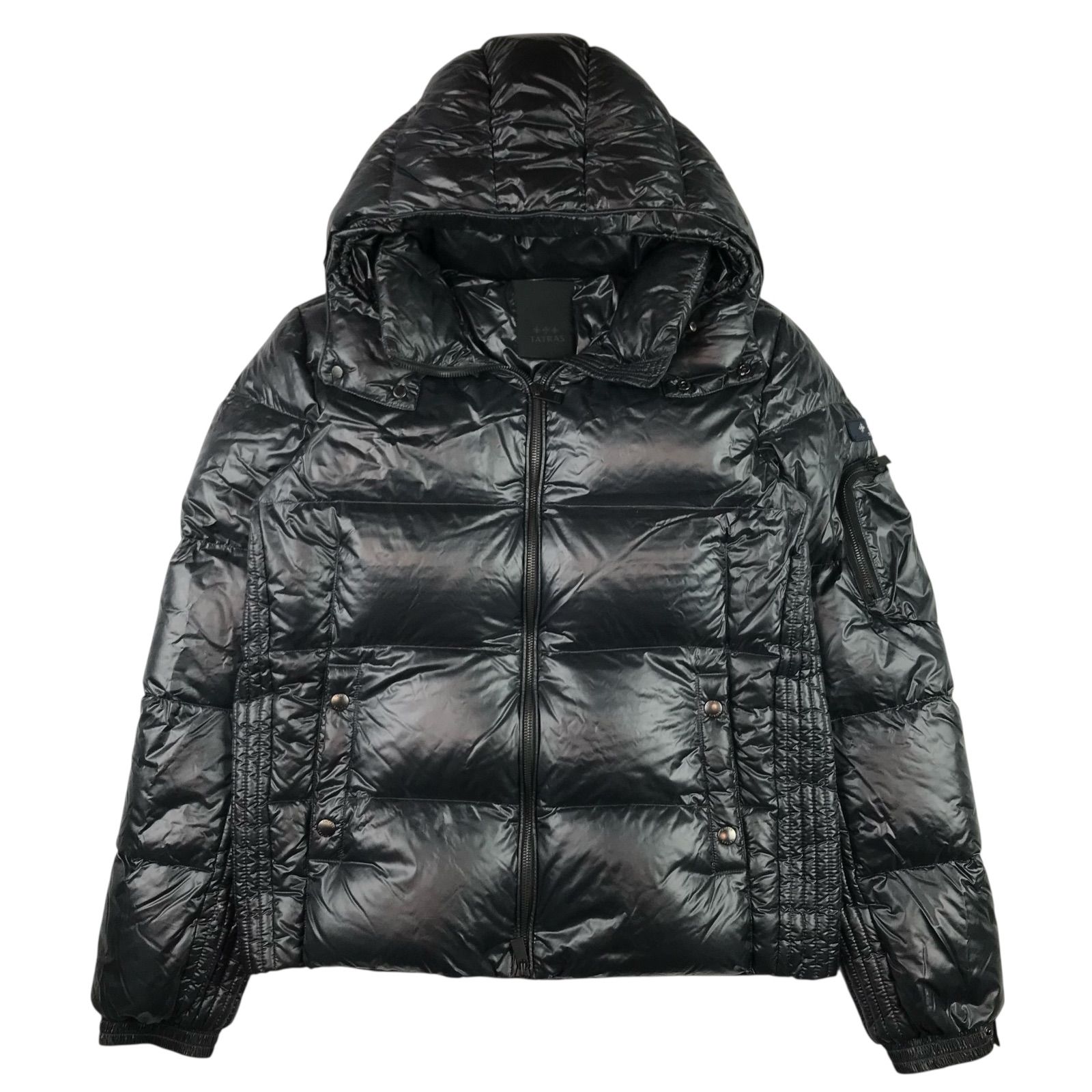 TATRAS BELBO ダウンジャケット ブラック 04 カード ハンガー付属