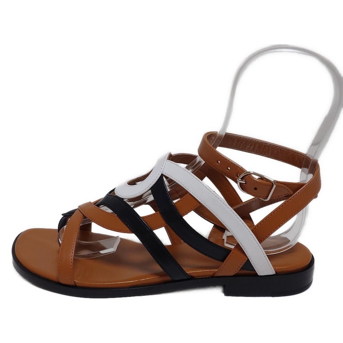 レディース HERMES(エルメス) サンダル 35 1/2 レディース カルタゴ 