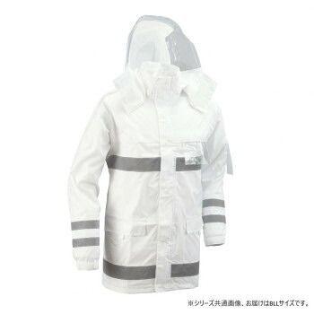 船橋 フナハシ レインウェア 安全レイン FS-6000 ホワイト BLL