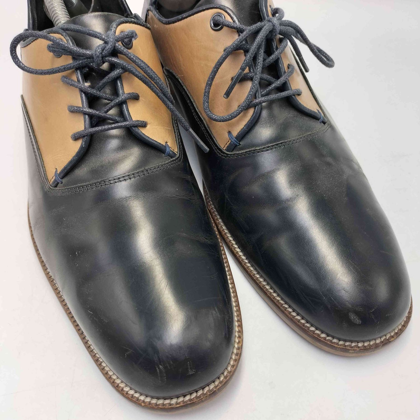 ランバンオンブルー LANVIN en Bleu バイカラー デッキシューズ メンズ