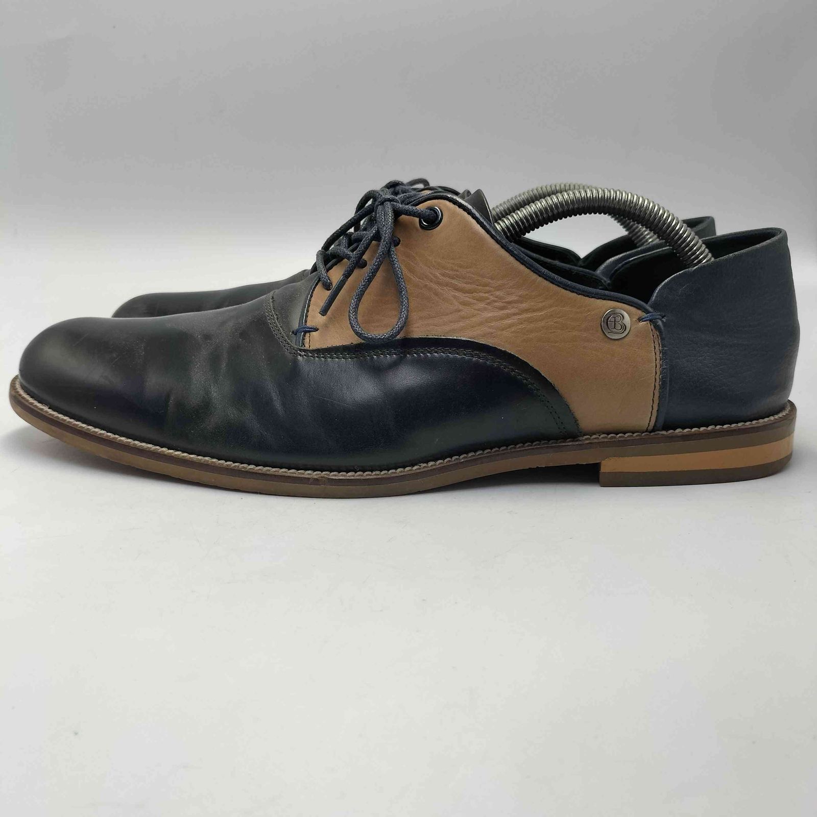 ランバンオンブルー LANVIN en Bleu バイカラー デッキシューズ メンズ