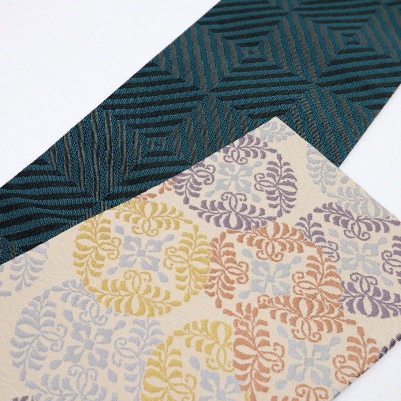 ベージュ 小袋帯