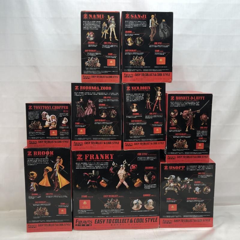 ･箱イタミ 9体セットフィギュアーツZERO -ONE PIECE FILM Z 決戦服Ver.- 魂ウェブ 22