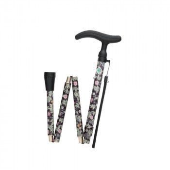 フジホーム ステッキ 杖 アクティブグレース折畳S ブラック WB 3759