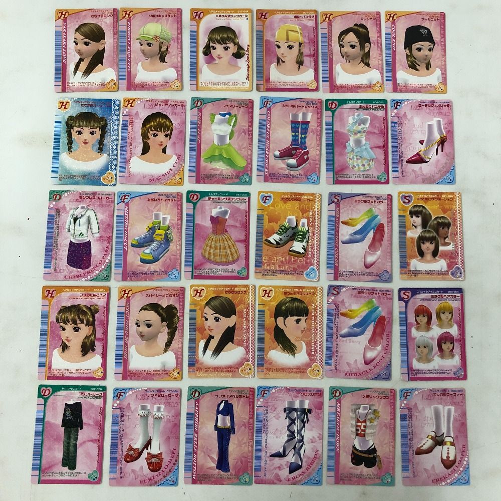 02w21413 オシャレ魔女 ラブandベリー カード 260枚以上 大量まとめ