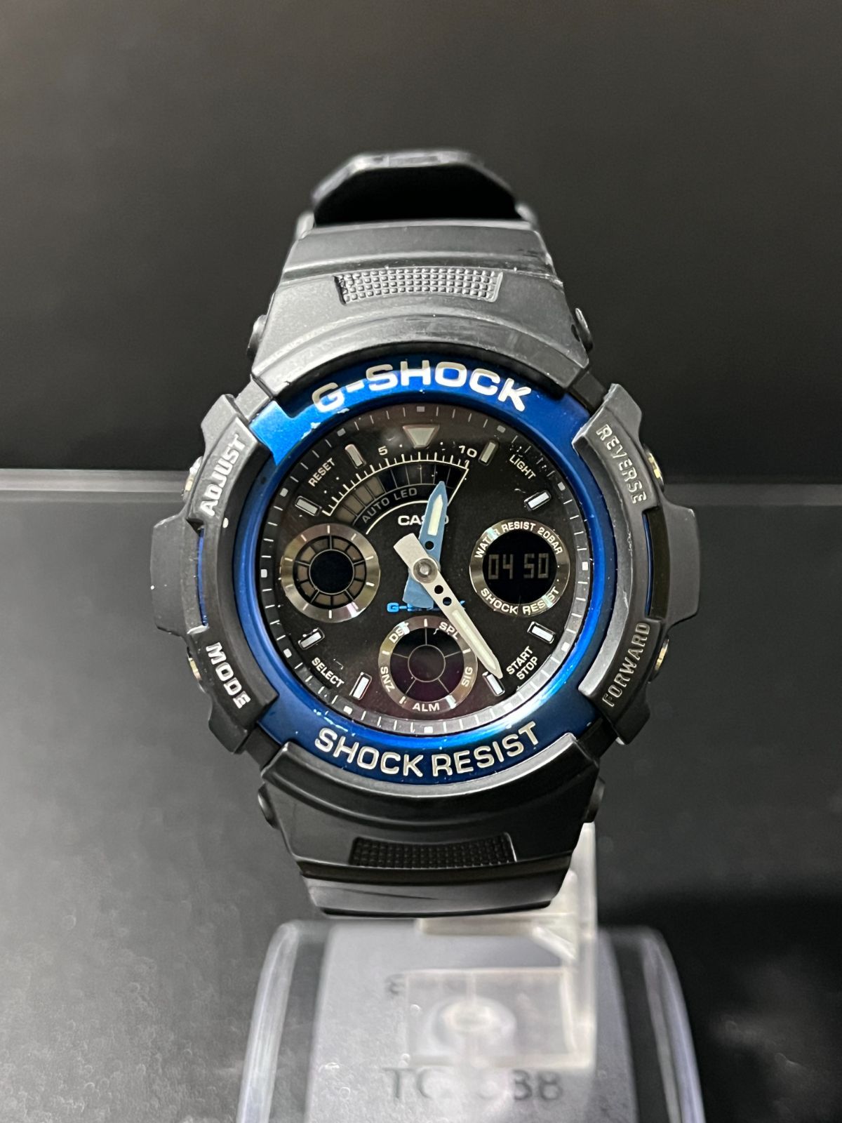 カシオ Gショック QZ ブラック 稼働