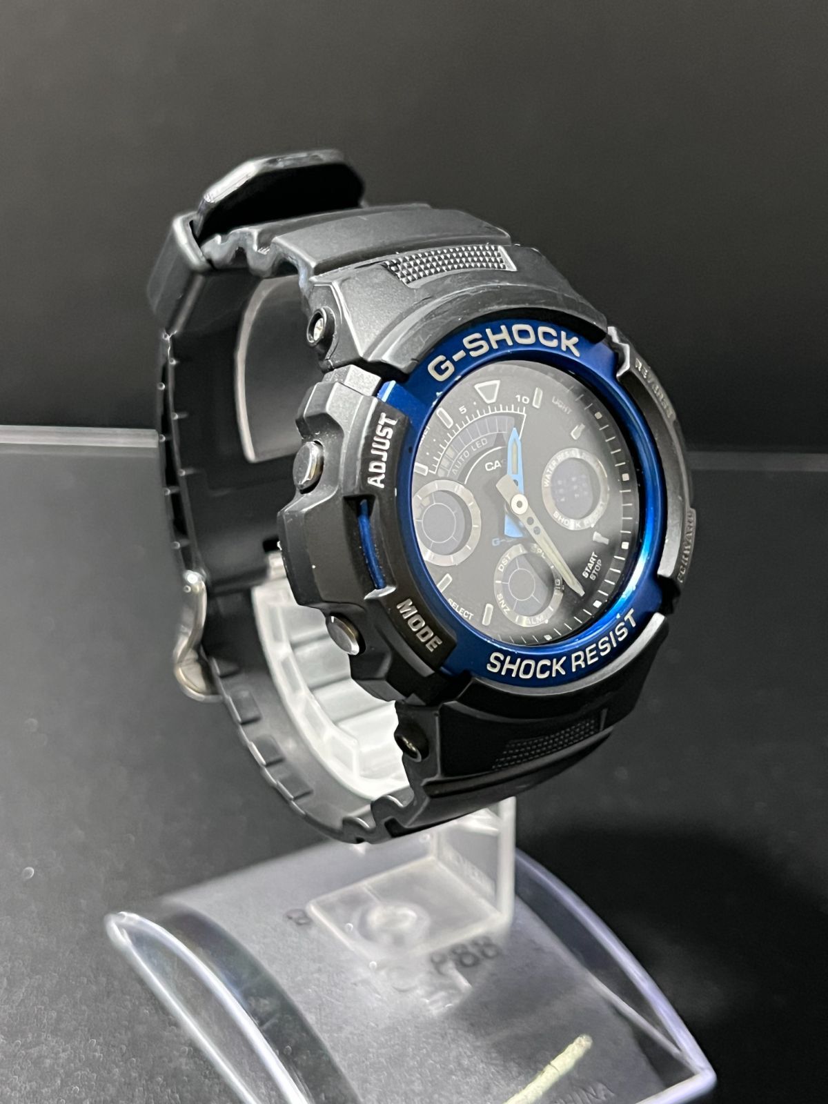  カシオ Gショック QZ ブラック 稼働 腕時計(アナログ) 時計