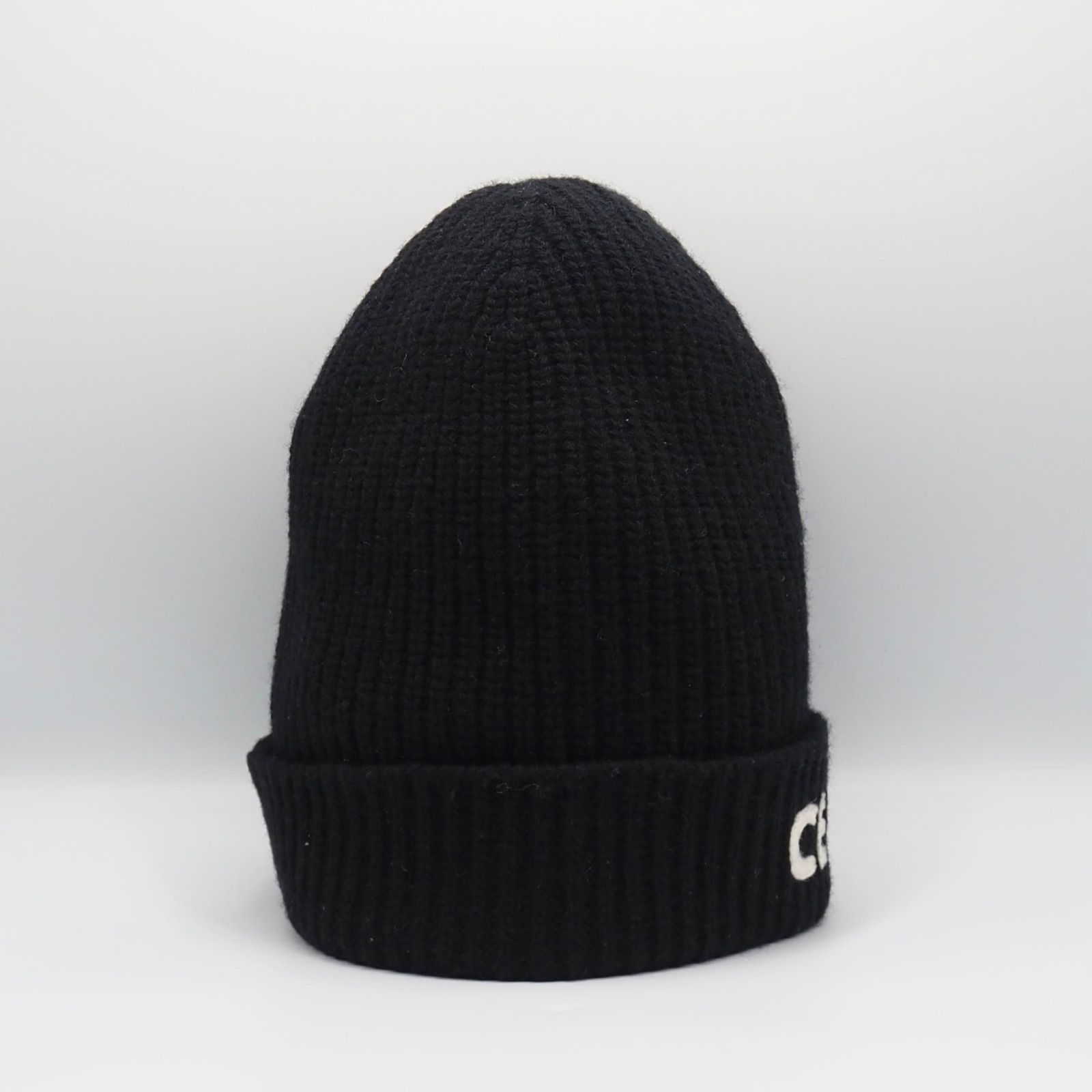 CELINE ロゴ ニットキャップ 帽子 ブラック ウール セリーヌ - メルカリ CELINE ロゴ ニットキャップ 帽子 ブラック ウール セリーヌ - メルカリ