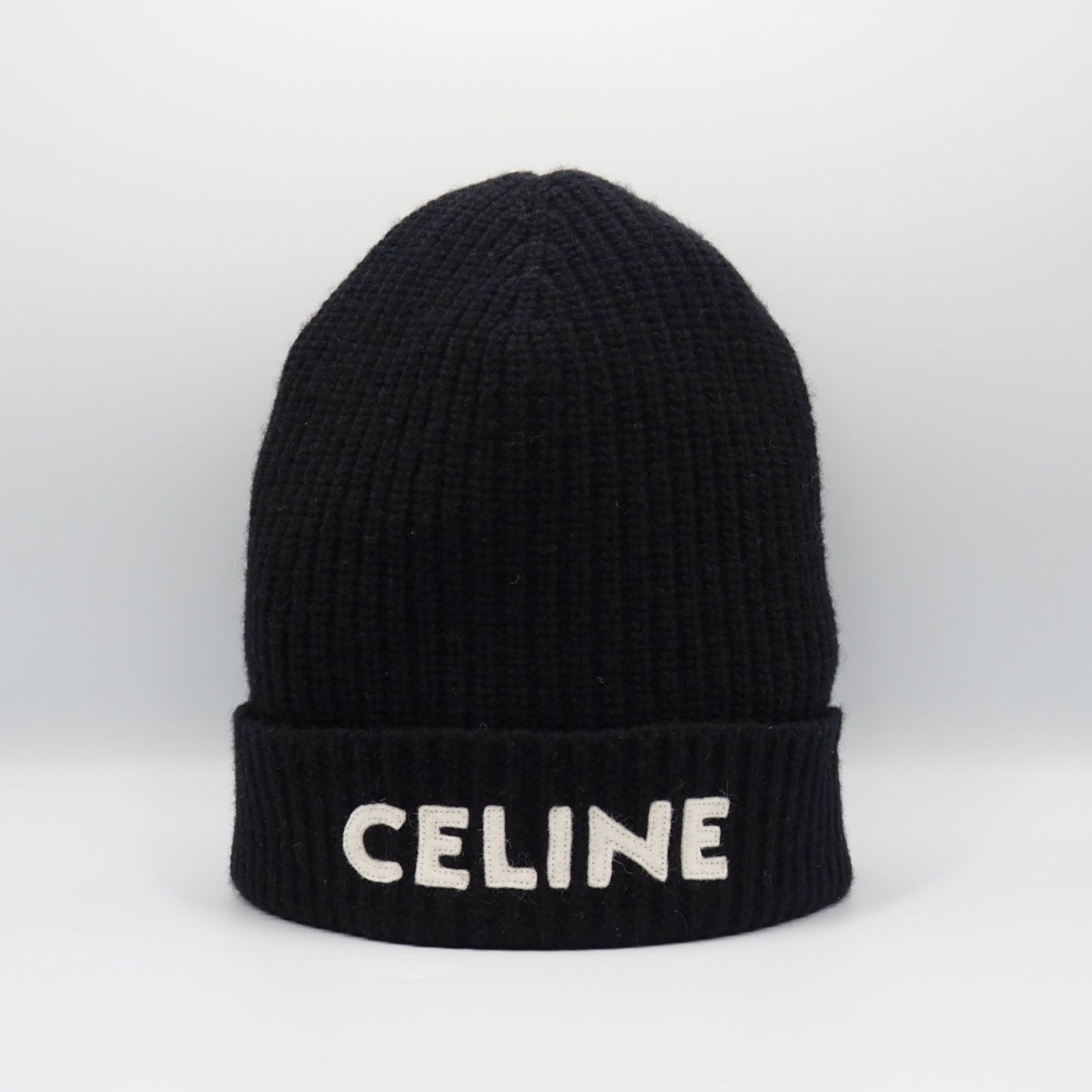 期間限定SALE⭐︎CELINE ブラックニット帽 CELINE（セリーヌ） ニット帽 AA0110ZTQ.38NO レディース メンズ