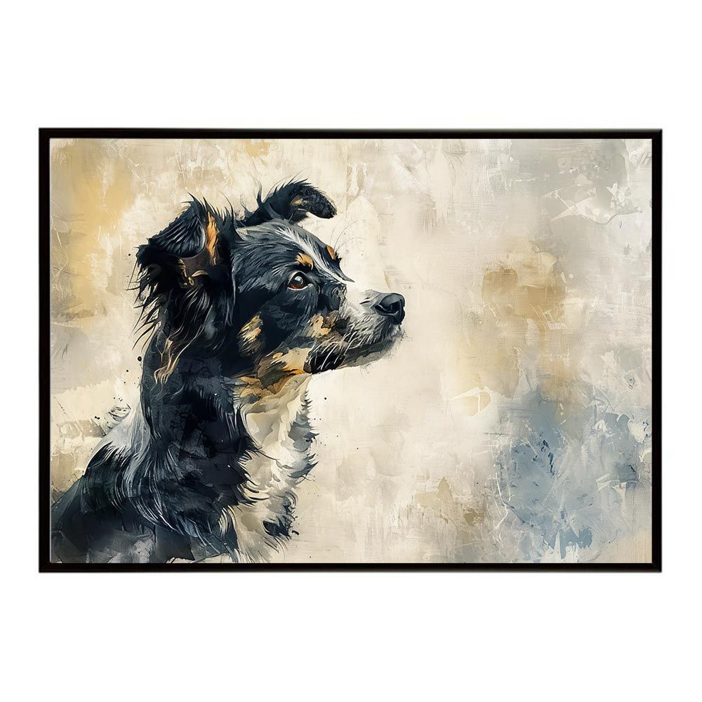 犬の水彩画 透明水彩画】黒で描いてはいけない？黒い犬の描き方 つらら庵 how To