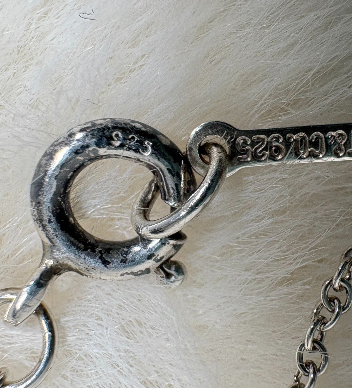 美品正規品 ティファニー TIFFANY&Co. ネックレス ダブルループ エルサ