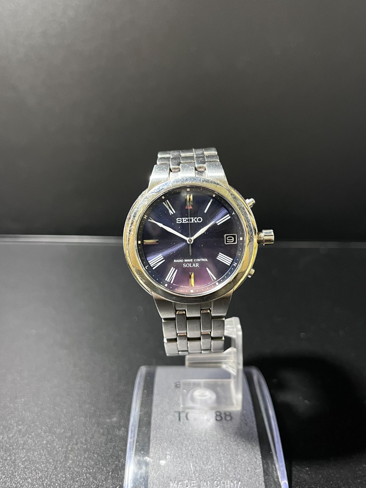 セイコー 時計 ソーラー 稼働 SS