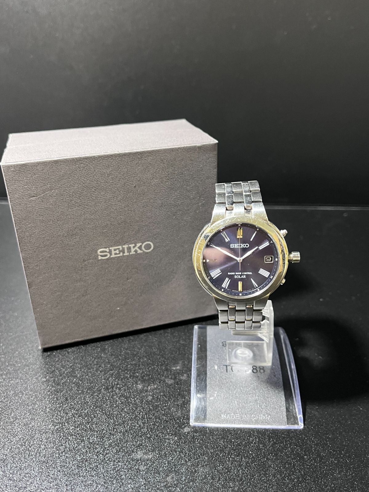 セイコー 時計 ソーラー 稼働 SS