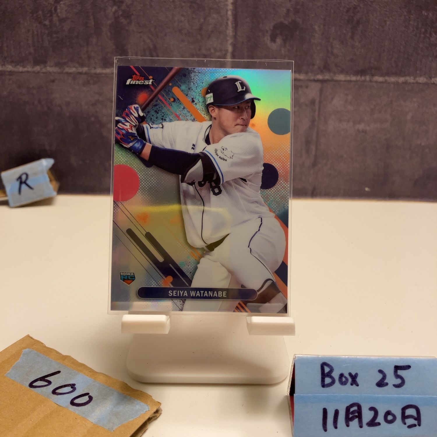 2025 Topps Finest 渡部聖弥 Seiya Watanabe 埼玉西武ライオンズ