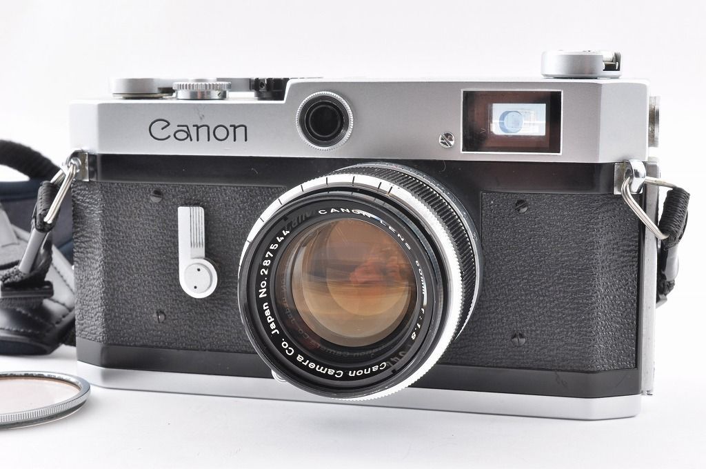 Canon キャノン P レンジファインダー フィルムカメラ 50 mm f 1 8 レンズ付き
