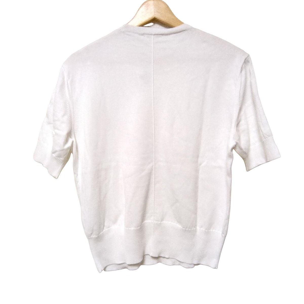 BLAMINK ブラミンク 半袖カットソー サイズ38 M レディース - 白 クルーネック ニット