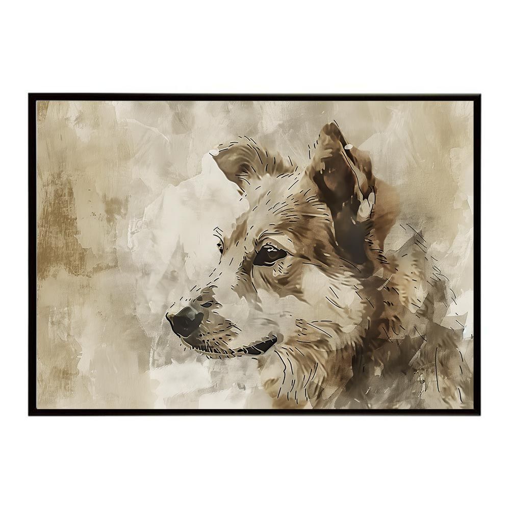 toka様オーダーページ A4サイズ（約21x30cm）】【lh-poster-7519】犬 ドッグ 愛犬 水彩画