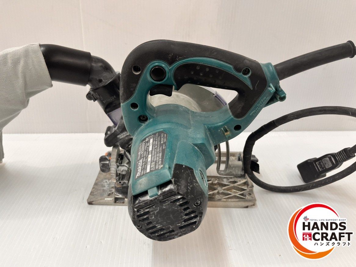 マキタ makita 125 mm防じんマルノコ 安全カバーのバネ の為手動 線補修有 品