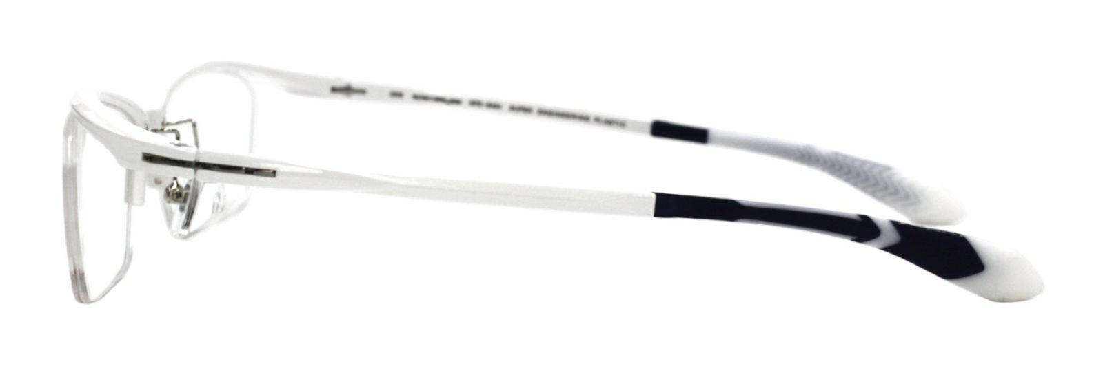 スペシャライズ specialeyes spe-8404 伊達 度付き 超 樹脂 スクエア ハーフリム ナイロール 大きい スポーティ メガネ めがね 眼鏡