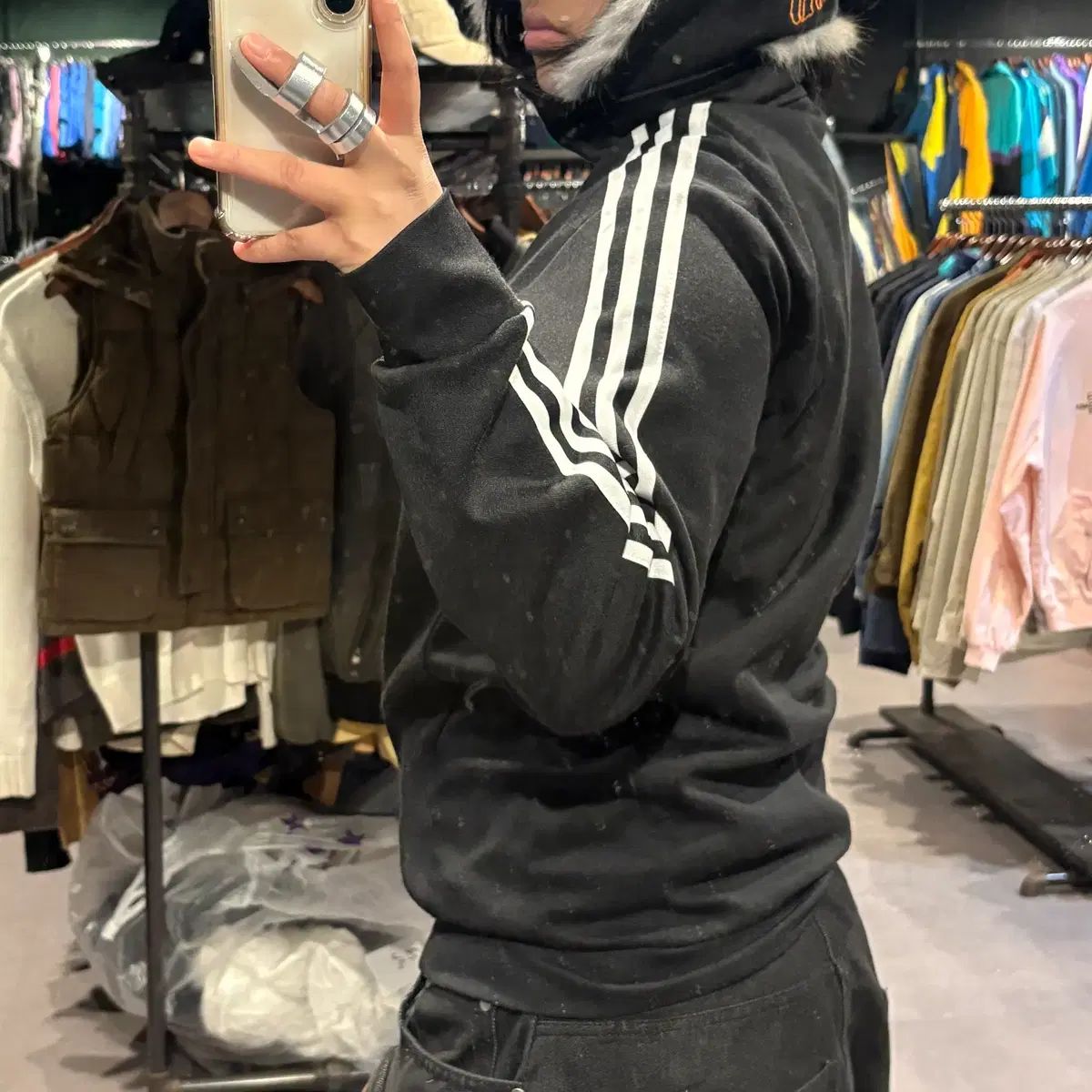 628 adidas アディダス ジップアップ ジャージ