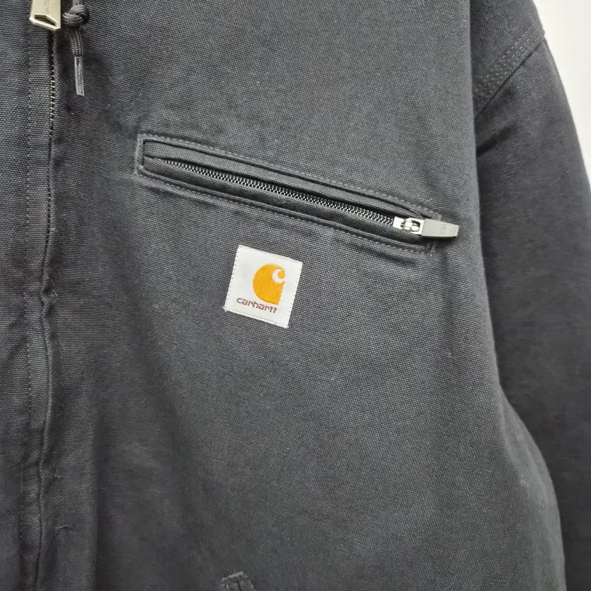Carhartt カーハート ブラック シェルパ 下 ウォーク ジャケット メンズ XL