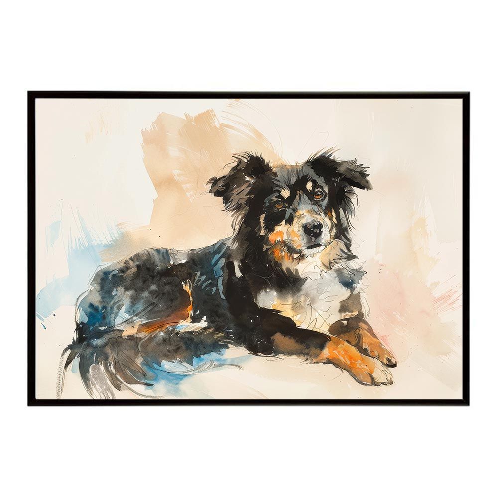 アウトレット 【A1サイズ（約59x84cm）】【lh-poster-7553】犬 ドッグ