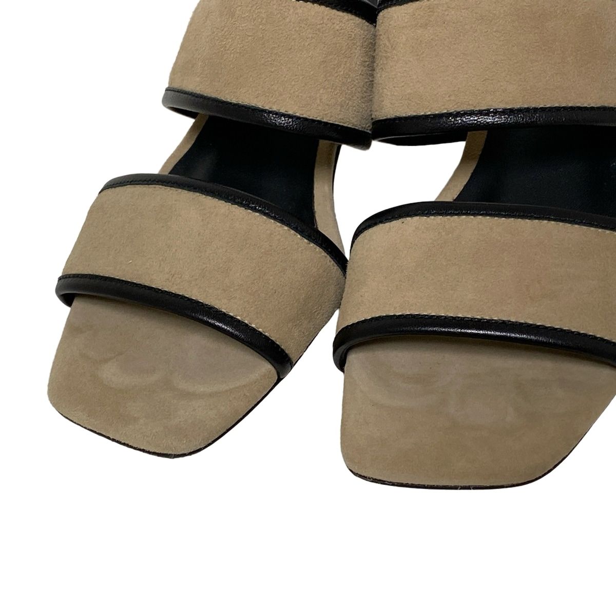 PELLICO(ペリーコ) ミュール 36 レディース - ベージュ×黒 SUNNY