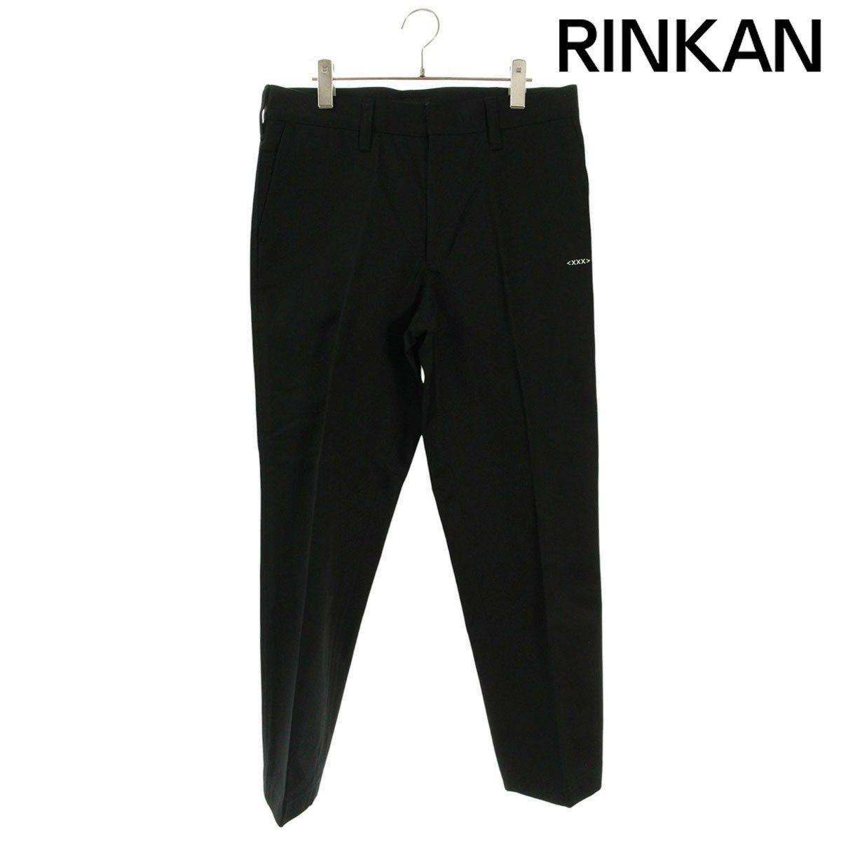 ゴッドセレクショントリプルエックス XXX刺繍チノロングパンツ メンズ L