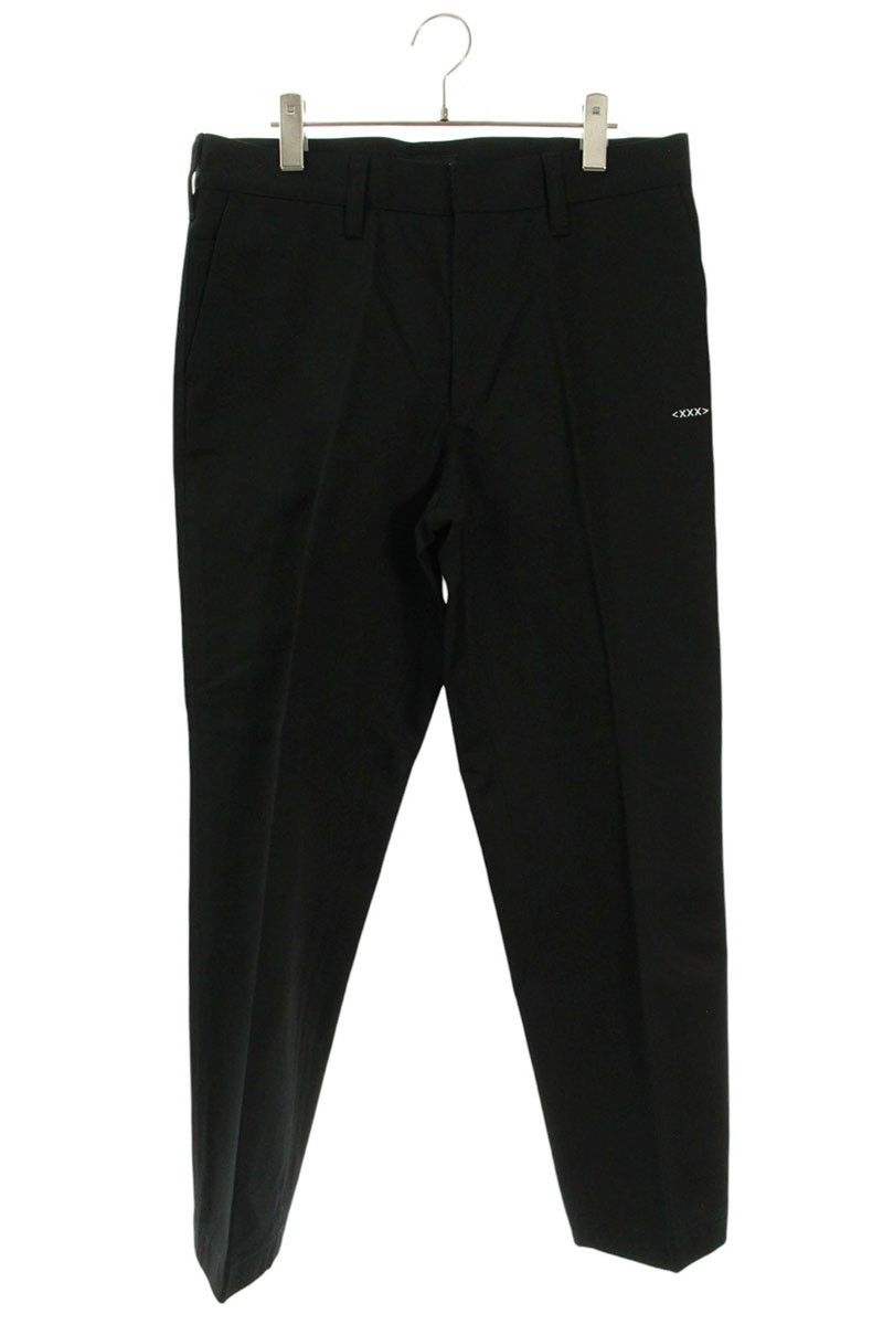 ゴッドセレクショントリプルエックス XXX刺繍チノロングパンツ メンズ L