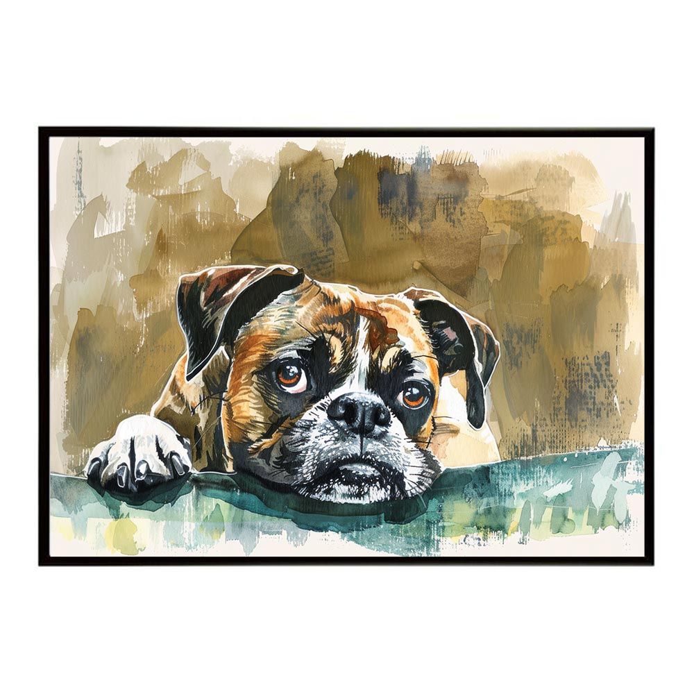 B3サイズ（約36x51cm）】【lh-poster-7557】犬 ドッグ 注文 愛犬