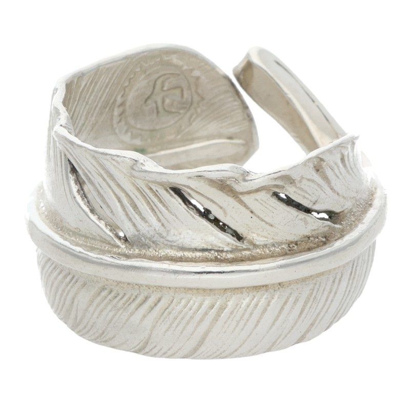 ゴローズ プレーン特大フェザー リング メンズ 17号 - メルカリ