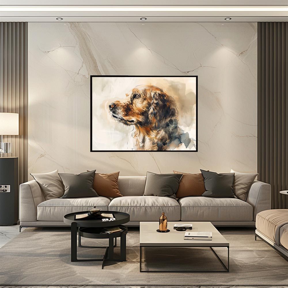 B2サイズ（約51x73cm）】【lh-poster-7574】犬 最も安い ドッグ 愛犬