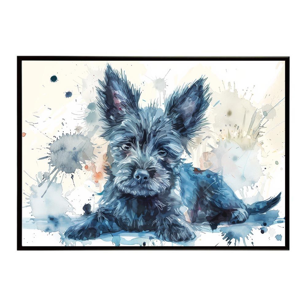 絵画 インテリア小物 【A3サイズ（約30×42cm）】【lh-poster-7582】犬