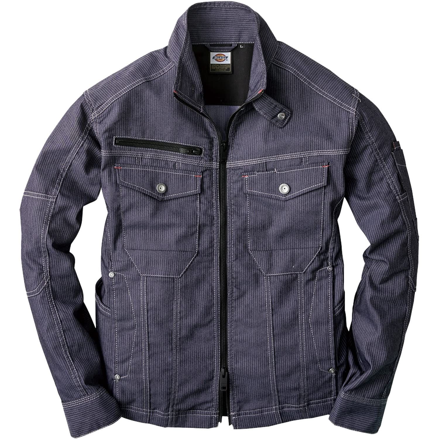 Dickies ユニセックス ストレッチジャケット D-1111 31 インディゴ LL 作業着 ジャケット