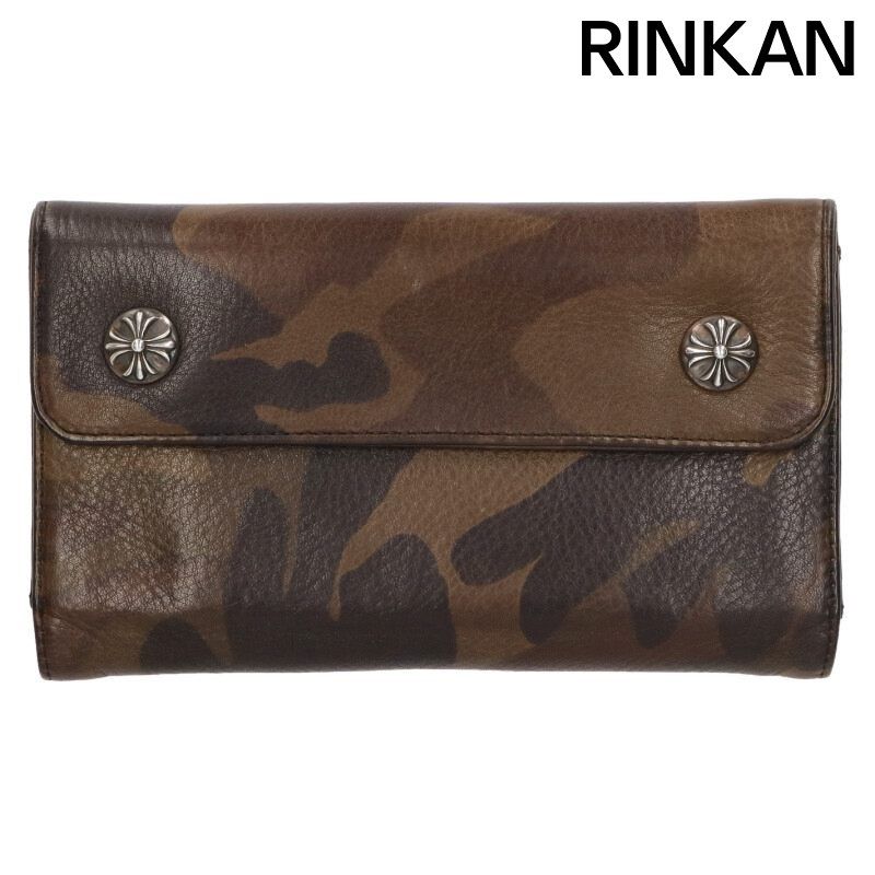 クロムハーツ WAVE CROSS BALL/ウェーブ クロスボールボタン迷彩カモ