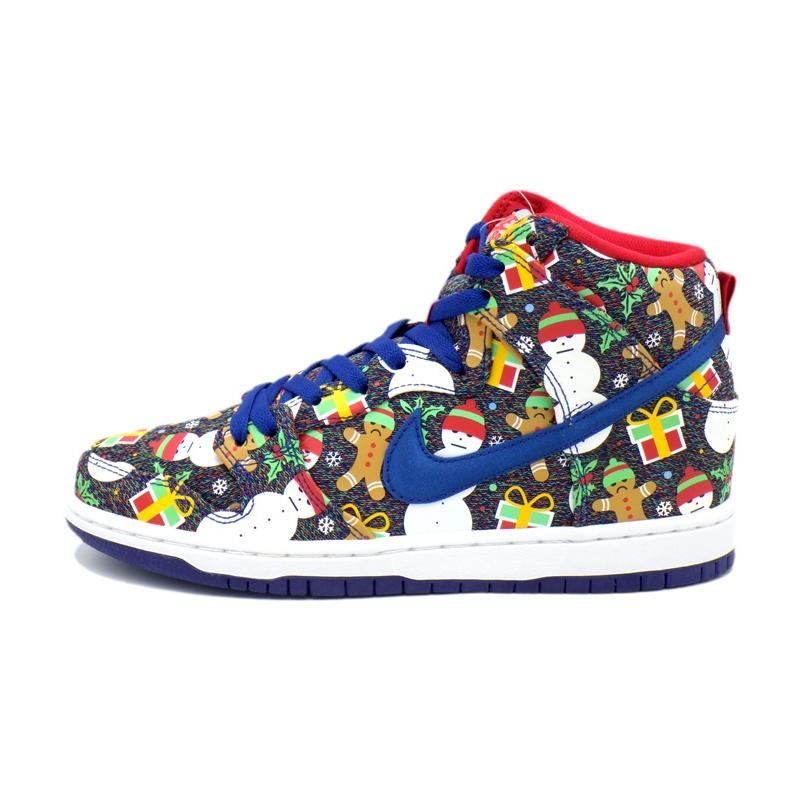 ナイキ NIKE コンセプツ SB DUNK HIGH Ugly SWEATER ダンク ハイ スノーマン アグリー セーター スニーカー h 5916