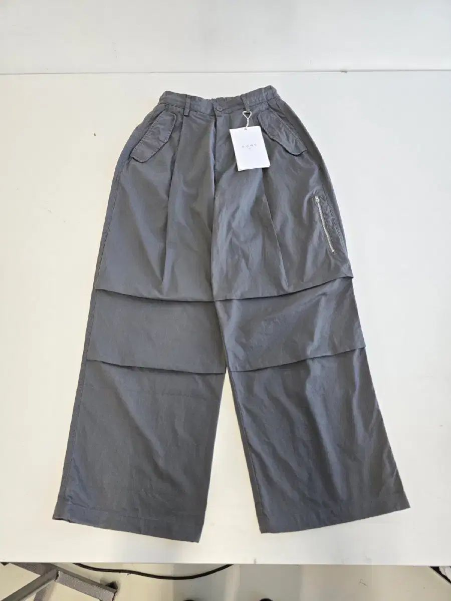 NOUN グレー コットン パンツ カーゴ