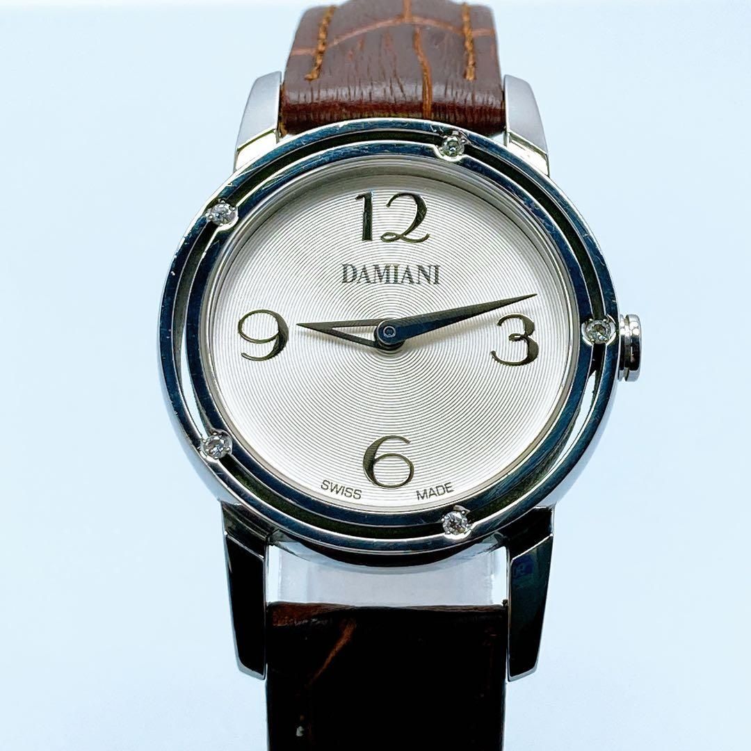 600 ダミアーニ Dサイド 5 P ダイヤ ラウンド 腕時計