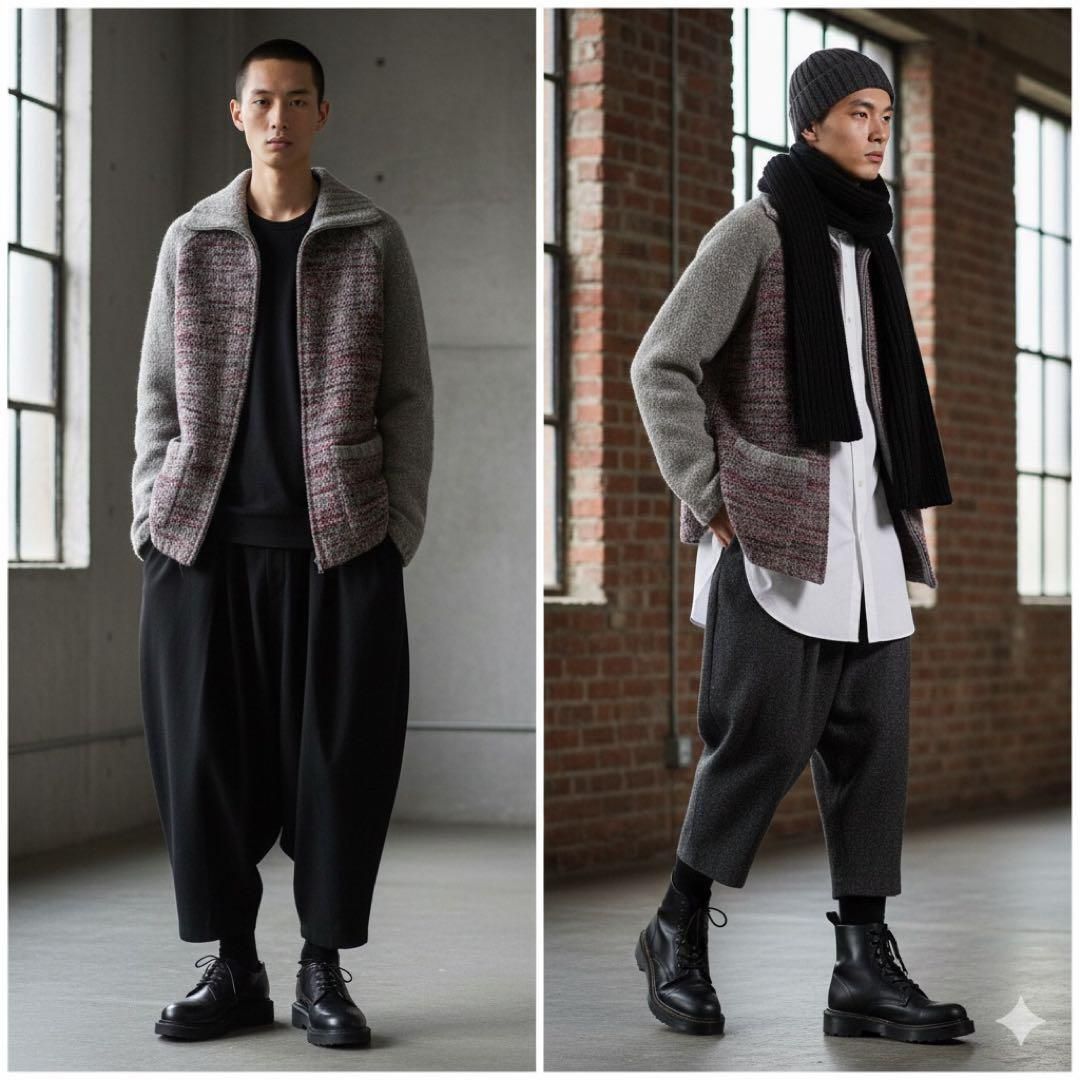 極美品 Yohji Yamamoto POUR HOMME ヨウジヤマモトプールオム 2009AW