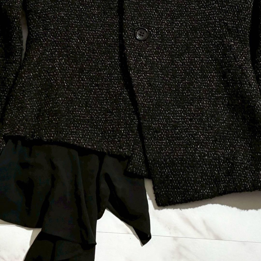 極美品 Yohji Yamamoto +Noir ヨウジヤマモトプリュスノアール