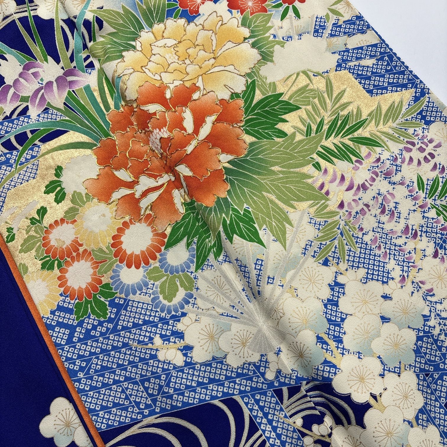 訪問着 5枚 正絹 着物まとめ売り 同梱購入歓迎 リメイク用 着付け練習