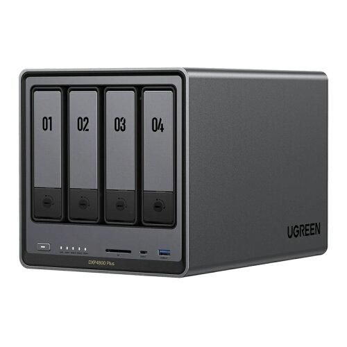 UGREEN 第12世代 Pentium G 5コアCPU搭載 2 5 GbE 1 10 4ベイNAS ディスクレスモデル DD