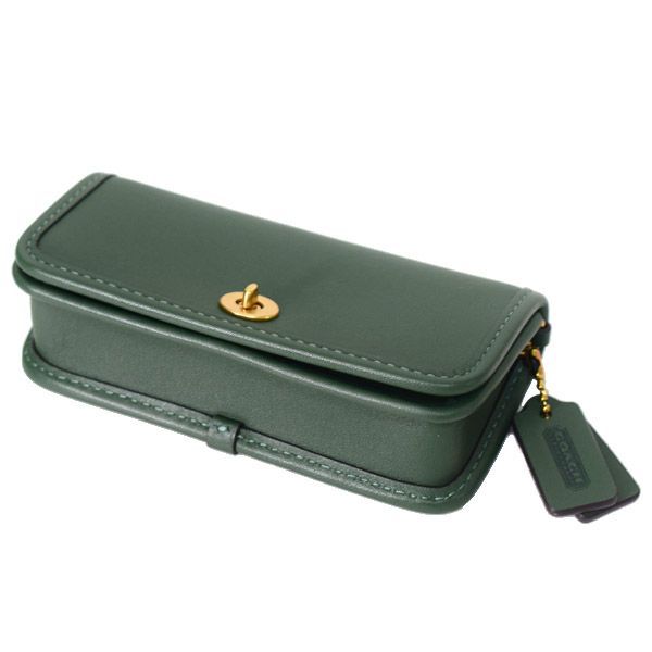 コーチ バッグ COACH グラブタンレザー ディンキー 14 ターンロック