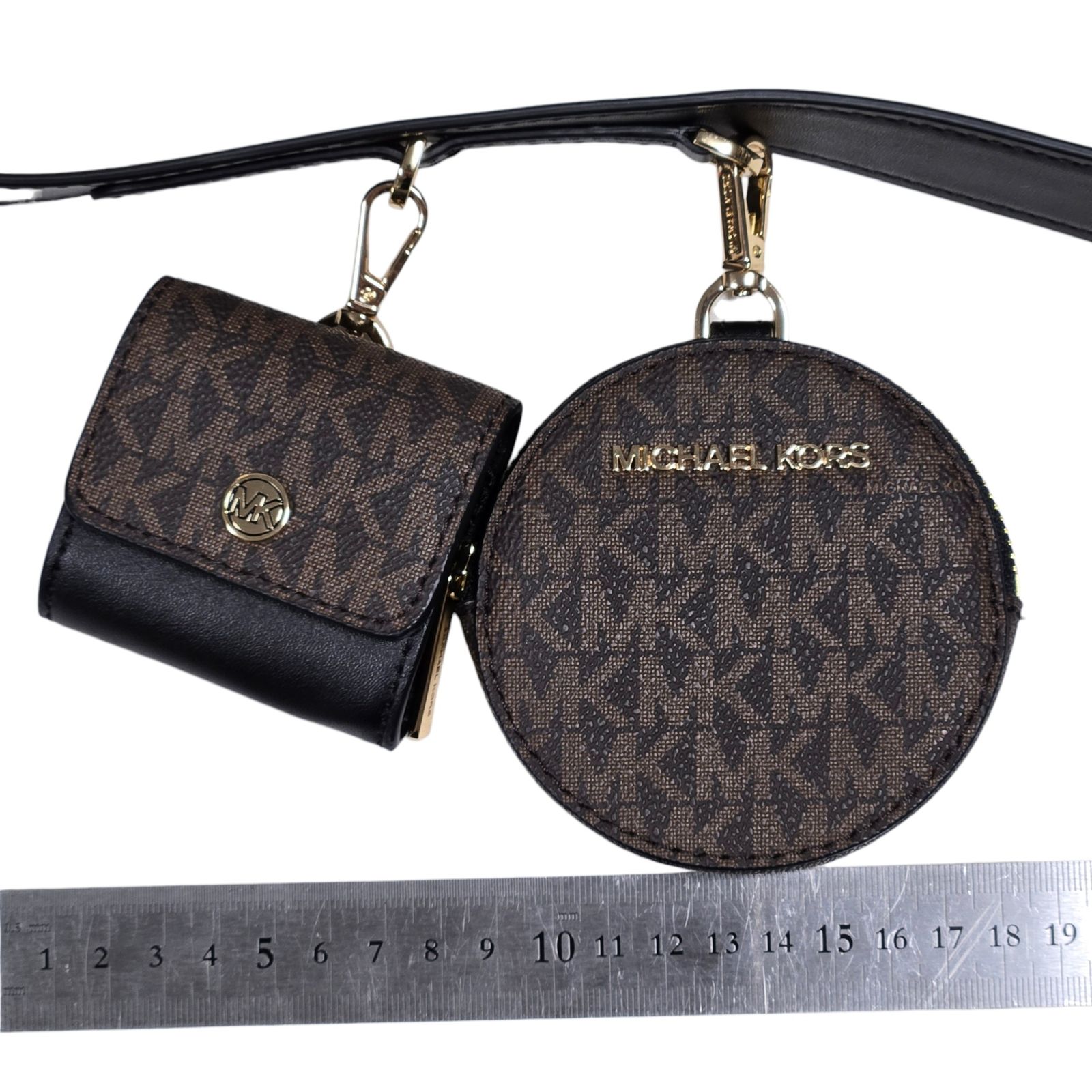 ◆未使用品◆ マイケルコース MICHAEL KORS ショルダーバッグJET SET TRAVEL クロスボディバッグ 35S1GTVC3B ブラウン×ブラック V102715NA ◇未使用品◇ マイケルコース MICHAEL KORS ショルダーバッグJET SET