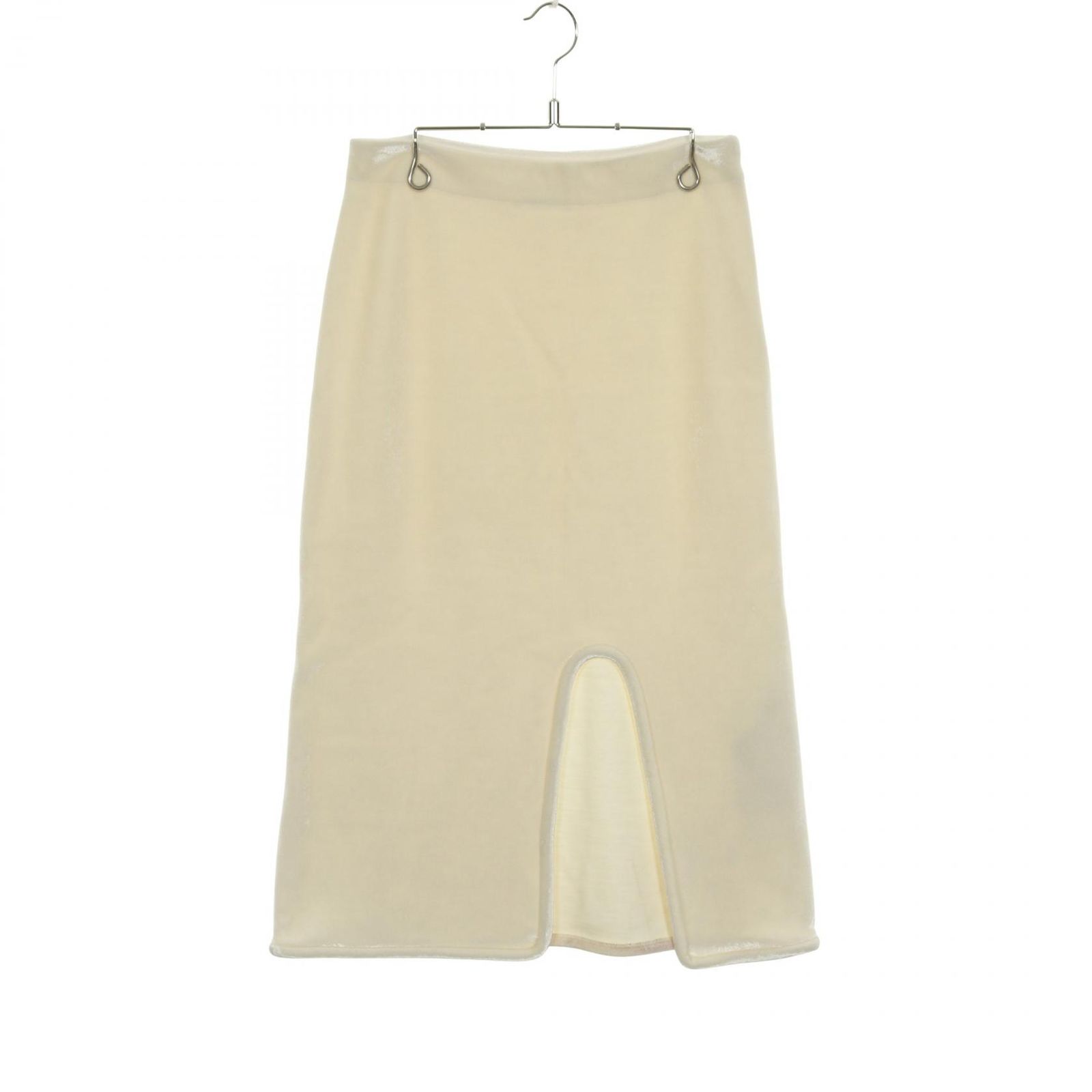 ジルサンダー JIL SANDER スカート ベロア J03MA0015 注文 オフ  