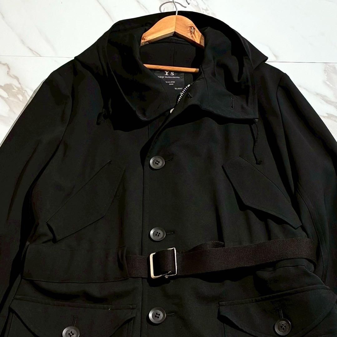 極美品 Y's ワイズ Yohji Yamamoto ヨウジヤマモト ウールギャバジン