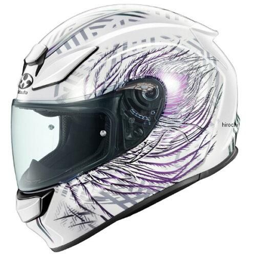 カブト SHUMA PLUME ホワイトパープル Sサイズ 55 56