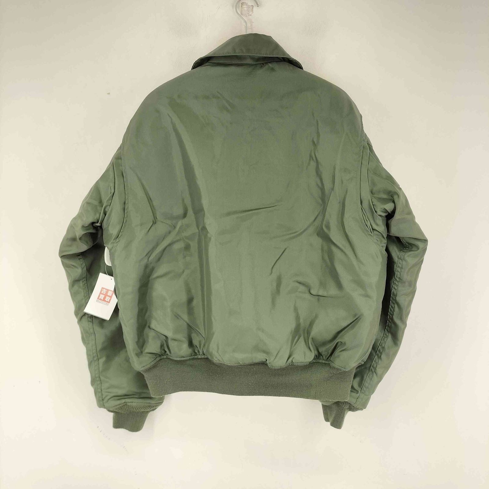 ヒューストン HOUSTON CWU 45/P キルティングライナー セール中 フライトジャケット メンズ XXL  肉厚なヘビーナイロンツイルを使用した、刺繍カスタム『CWU-45/P ザ ジジ/グレンチェックダブルブレストジャケット/イタリア製/ターコイズメランジ