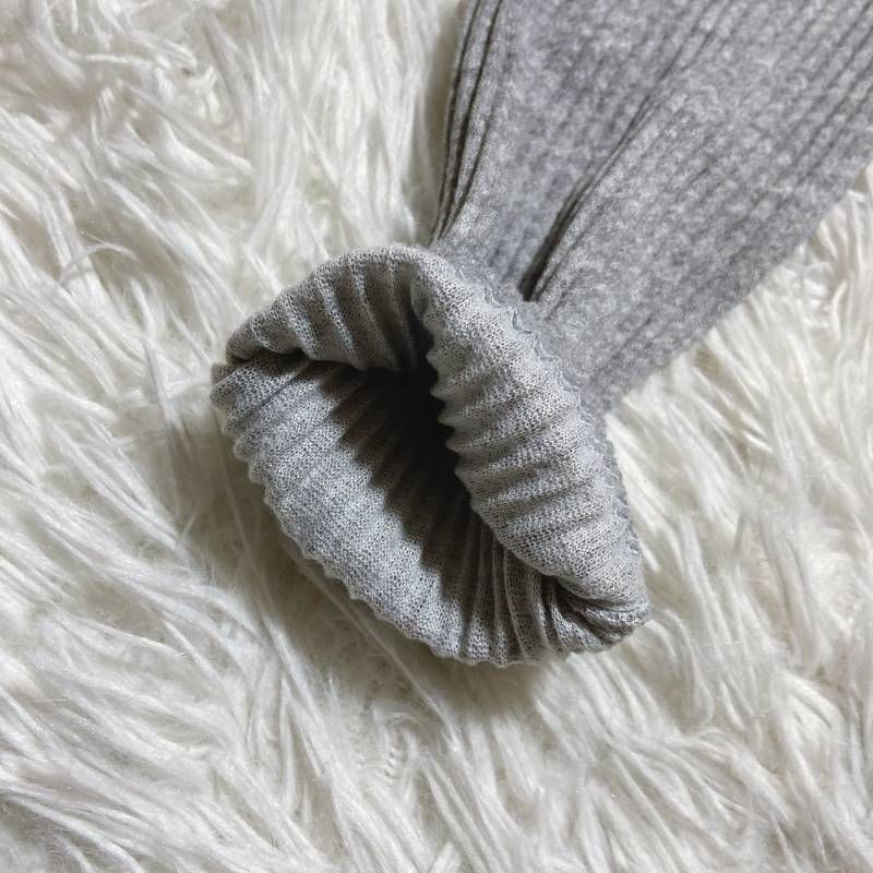 ISSEY MIYAKE イッセイミヤケ モックネック プリーツカットソー